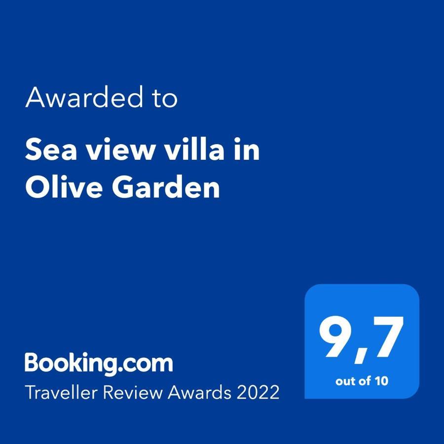 Sea View Villa In Olive Garden Nea Kallikrateia Extérieur photo