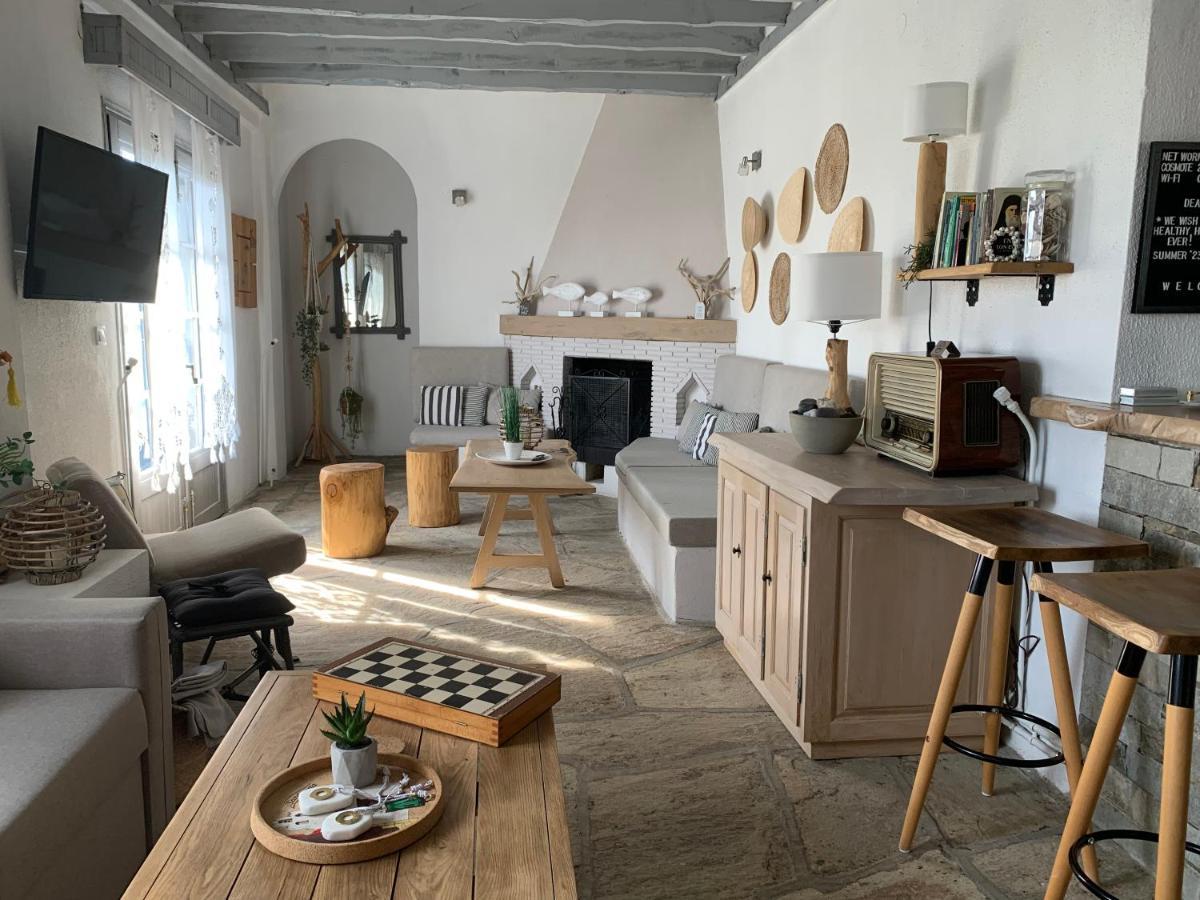 Sea View Villa In Olive Garden Nea Kallikrateia Extérieur photo