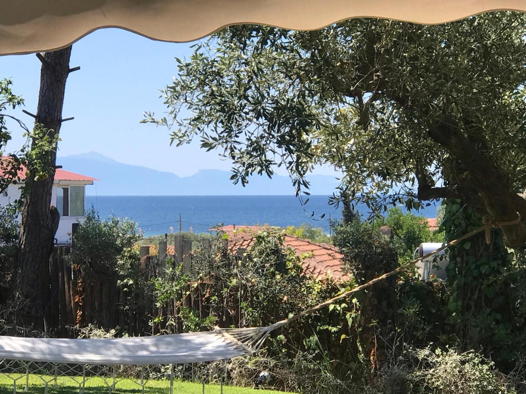 Sea View Villa In Olive Garden Nea Kallikrateia Extérieur photo